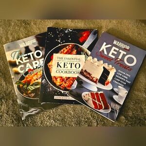 Keto Essentials And Keto Carbs Cookbooks 2 pack